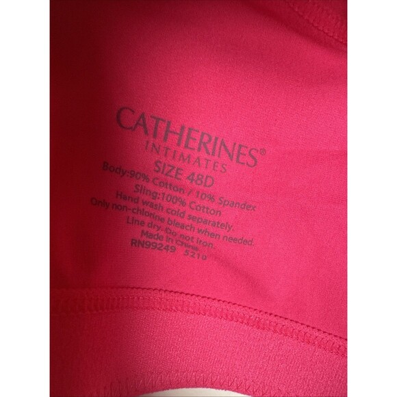 Catherines Intimates No Wire Front Close Cancer Courage Bra Size 48D NWT - Picture 11 of 16